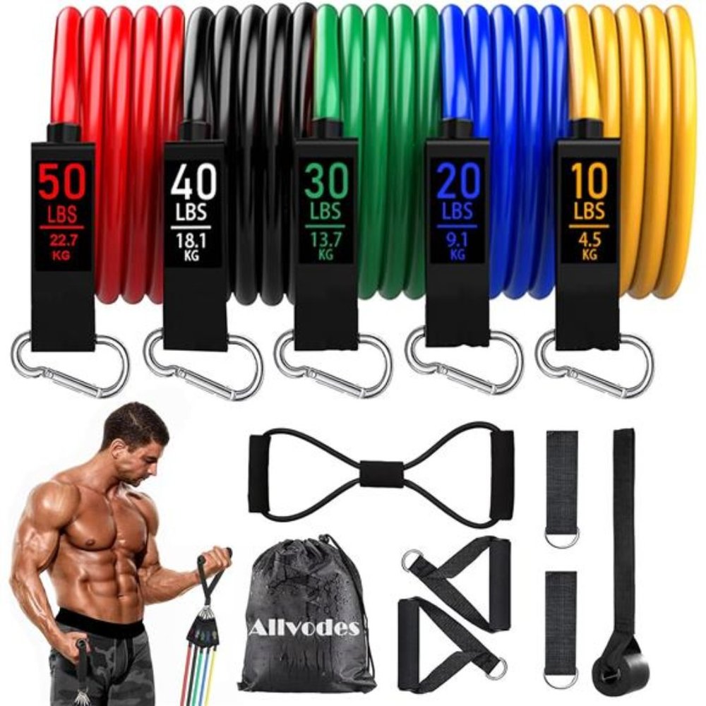 Resistance Bands,Resistance Band Set,Workout Bands,Exercise Bands for Men& Women